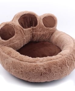 Dog House Cat House Pet Supplies Autumn and Winter Warm and Comfortable Bear Paw Pet House Dog Mat